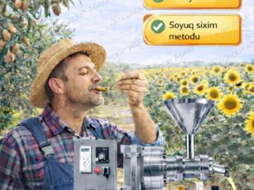 🇹🇷Unkan🇹🇷 soyuq sıxım yağ çəkən makinası