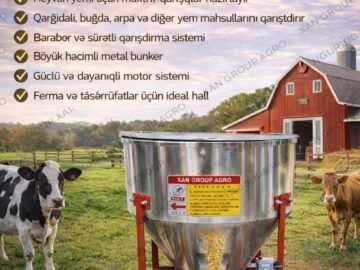 150 kg yem qarışdıran mikser