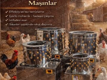 Toyuq tükü yolma makinalar.